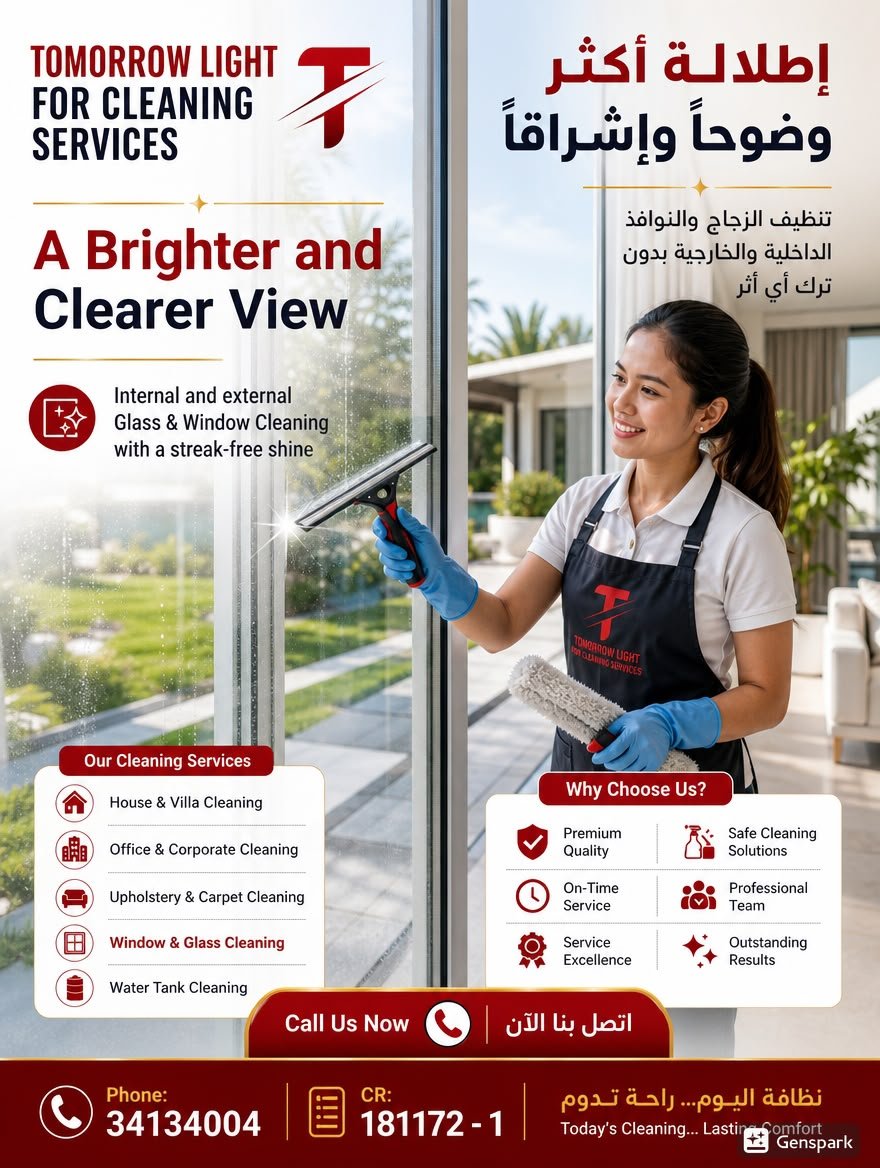 Tomorrow-Light-FOR-Cleaning-Services