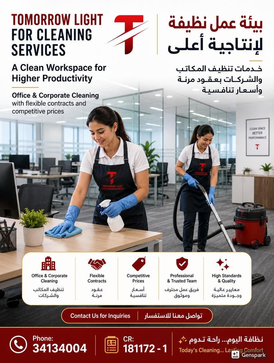 Tomorrow-Light-FOR-Cleaning-Services
